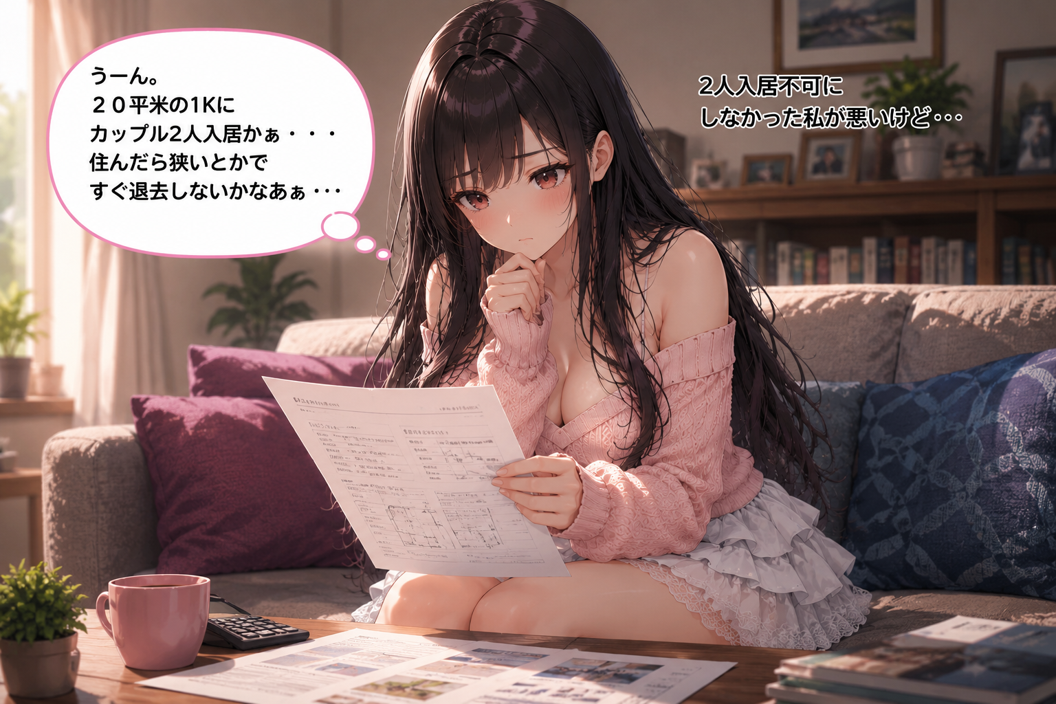 愛は大家を救う 1コマ目