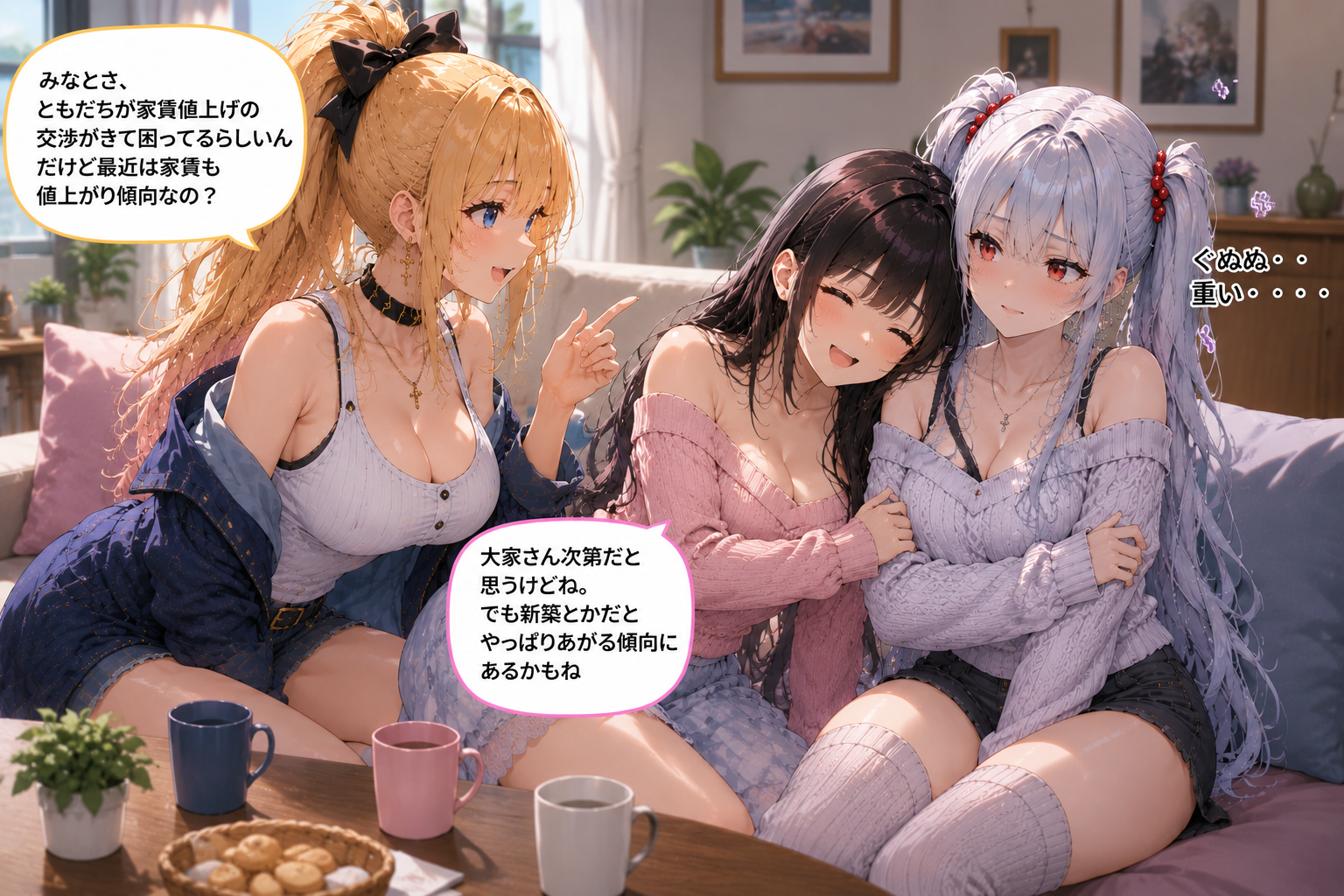 家賃上昇！？ 1コマ目