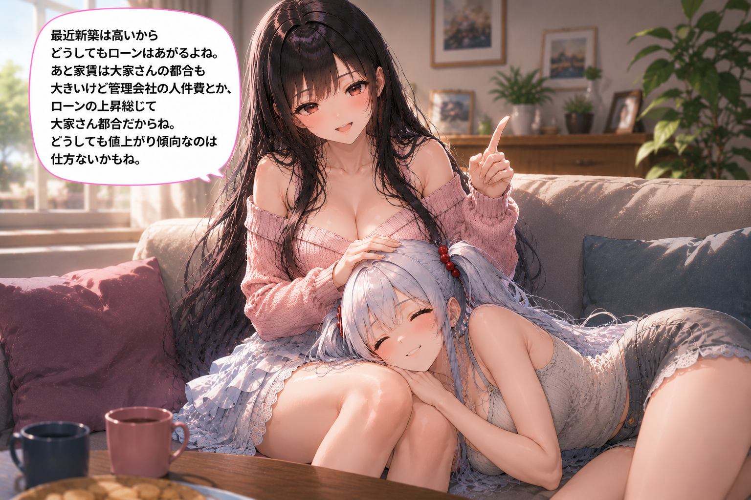 家賃上昇！？ 2コマ目