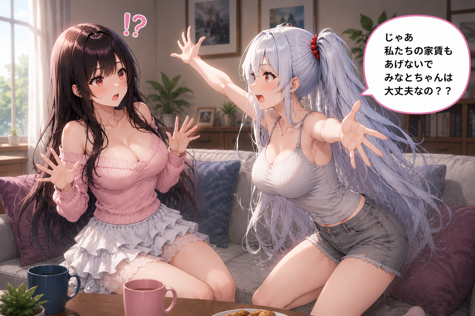 家賃上昇！？ 3コマ目