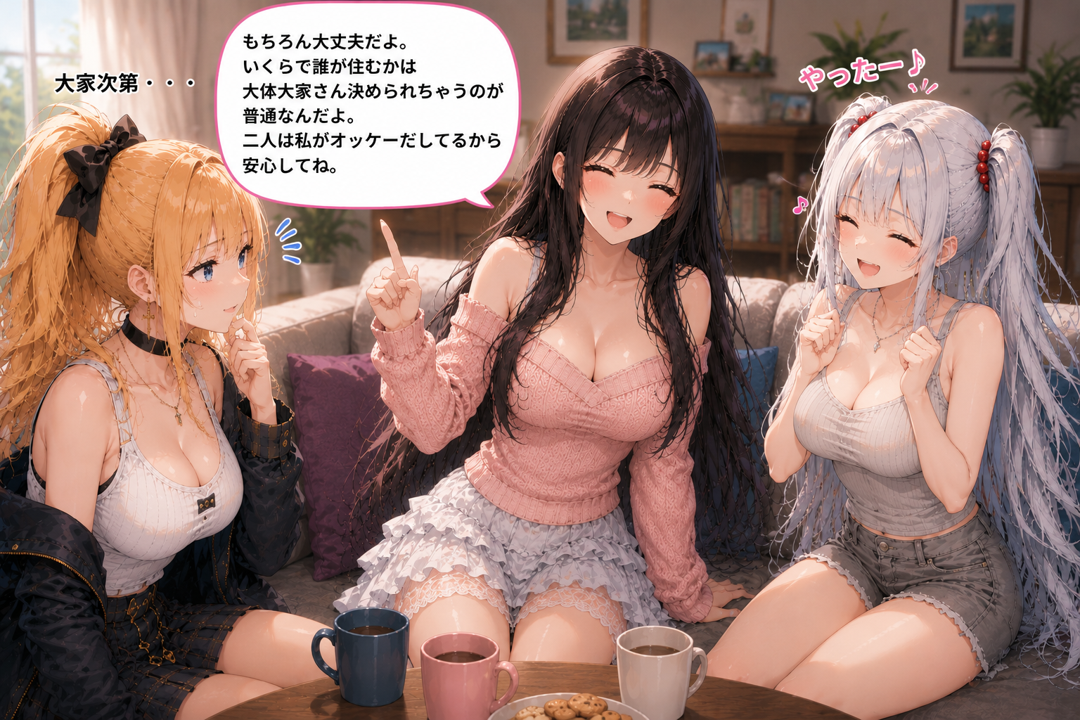 家賃上昇！？ 4コマ目