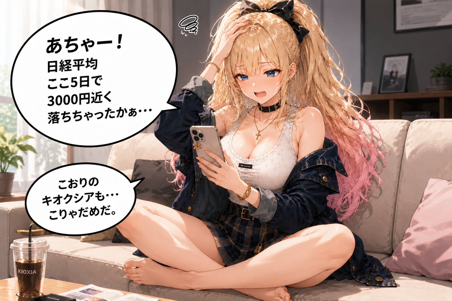 明日のキオクシア 1コマ目
