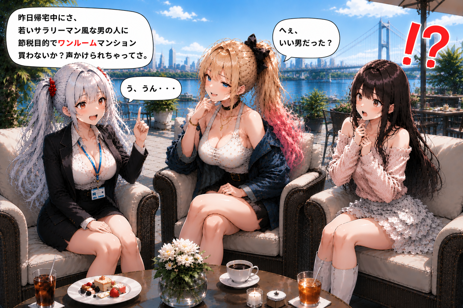 4コマ漫画 1コマ目
