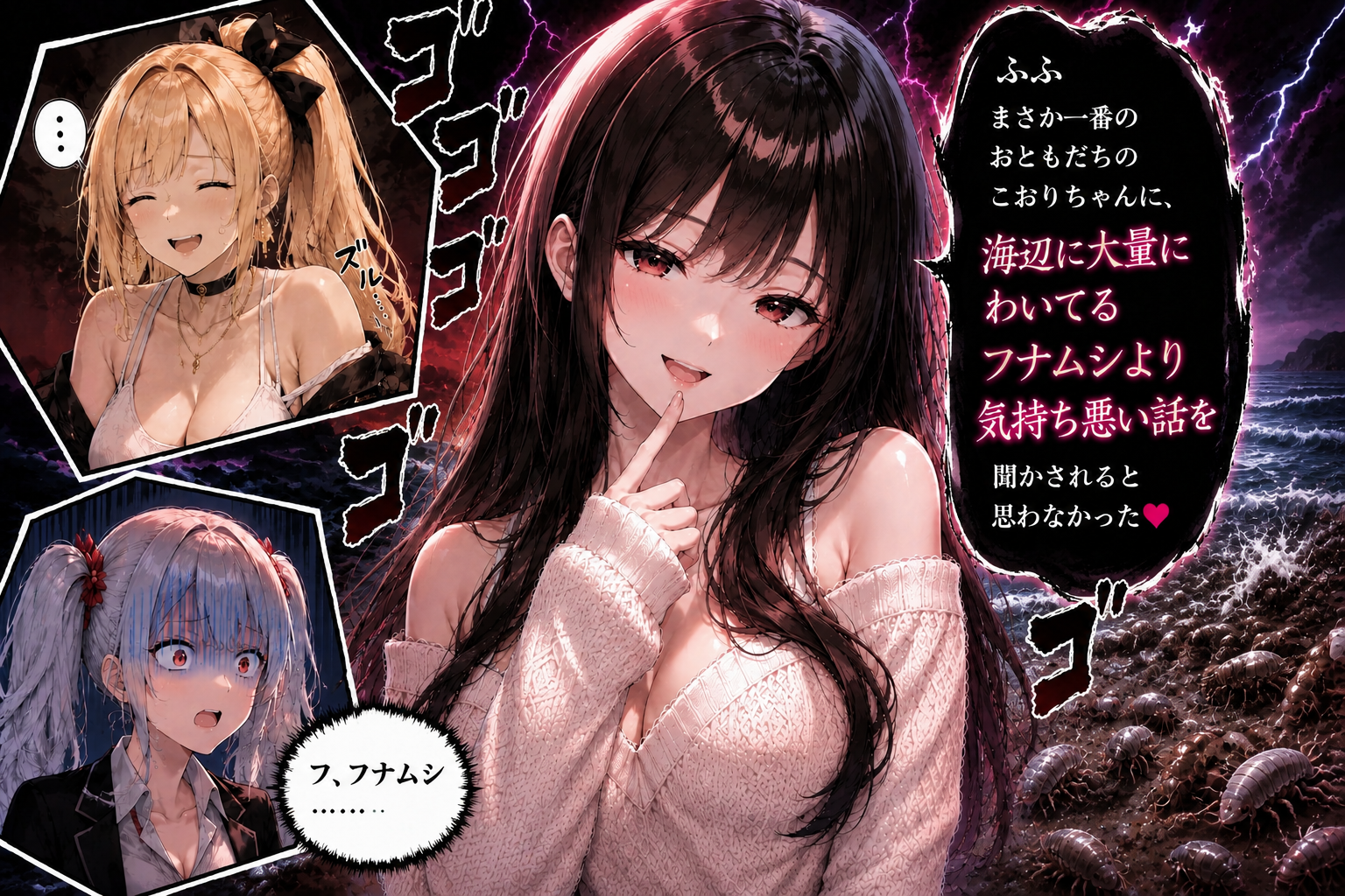 4コマ漫画 2コマ目