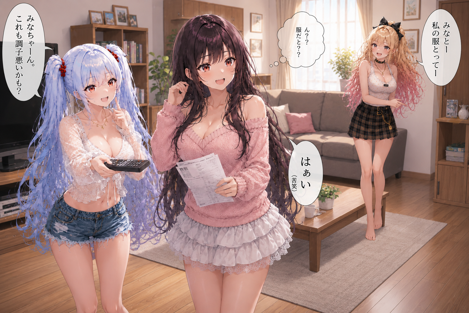 大家の苦労？ 3コマ目