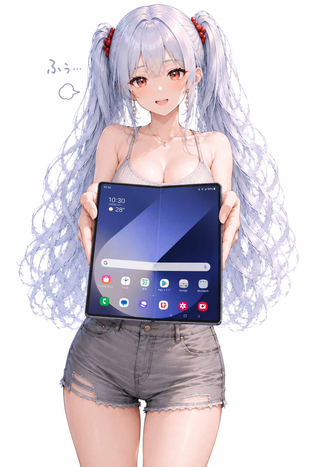 割れてなかった見開きページ