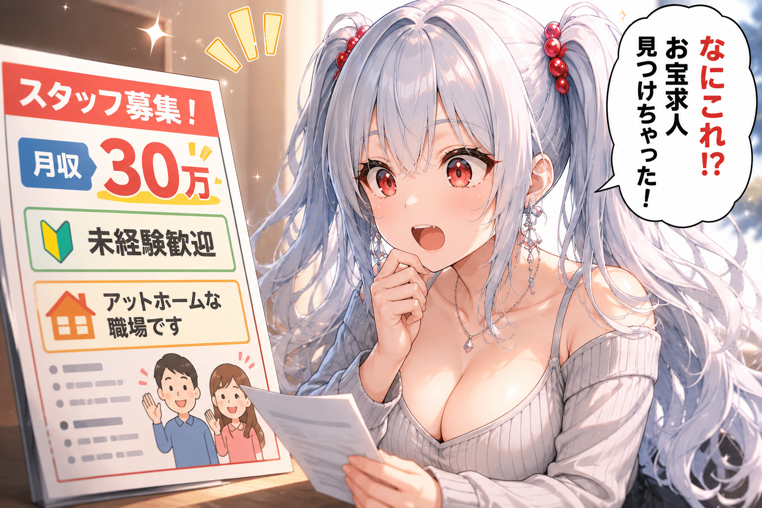 夢の職場（言葉通り） 1コマ目