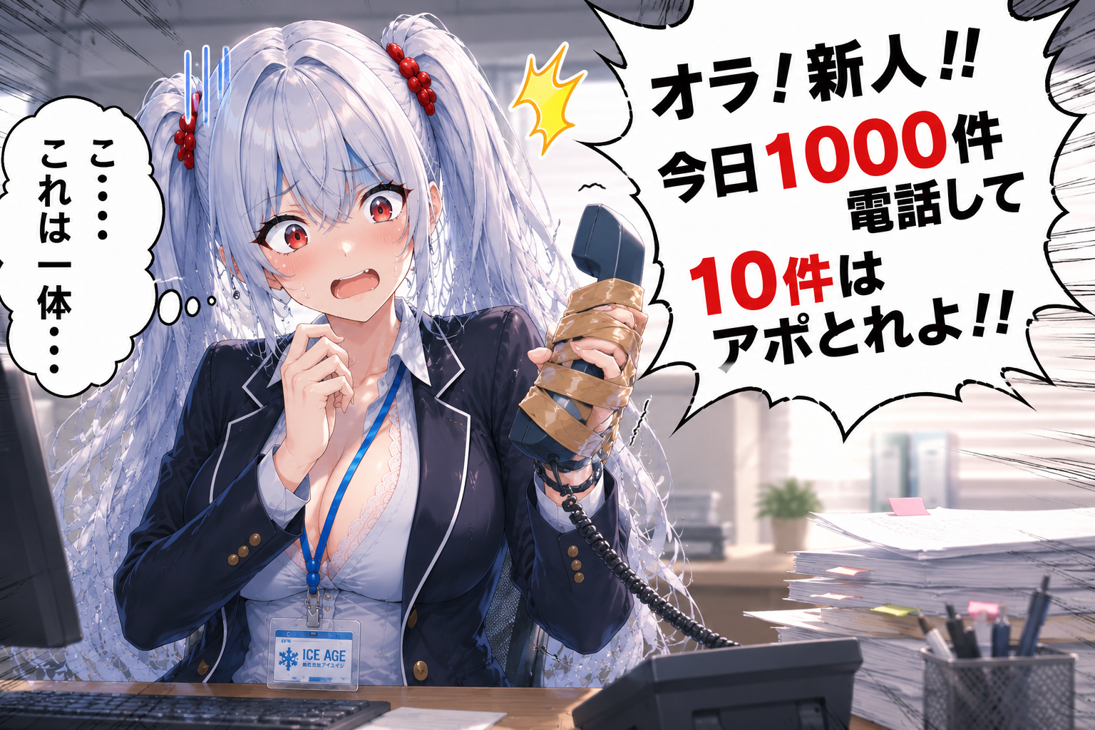 夢の職場（言葉通り） 3コマ目