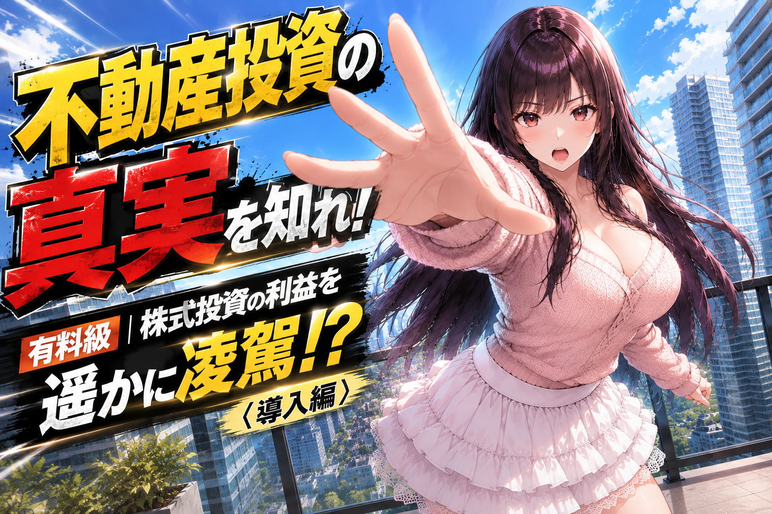 本当に必要なのはお金ではなく「信用力」。会社員のステータスを資産形成に活かせるのは最大の強みですが、諸刃の剣だからこそ「焦らず自分で判断すること」が成功への絶対条件です。